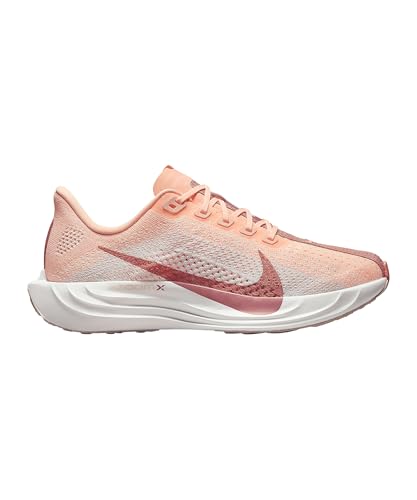 Nike Pegasus Plus Women's Road Running Shoes (FQ7261-800, Crimson Tint/Pure Platinum/Red Stardust/White) Size 9