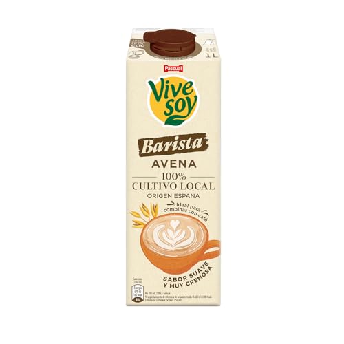 Vivesoy - Bebida Vegetal de Avena Barista 100% Cultivo Local - Brik 1L
