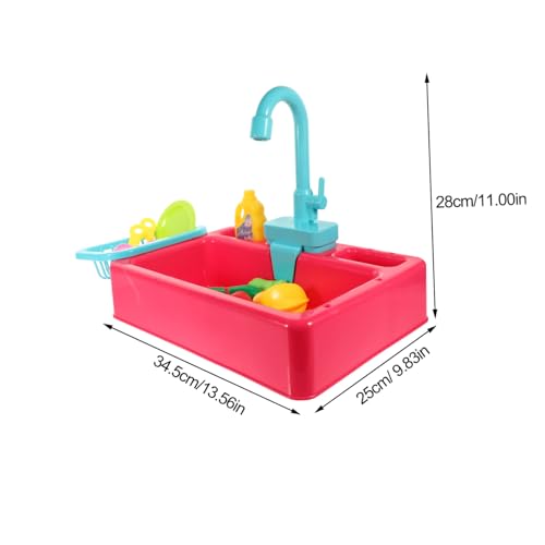 MERRYHAPY Bird Bathing Tub Automatic Faucet Parrot Peony Bird Cleaning Material Random