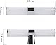 Homefire LED Spiegelleuchte Bad Spiegellampe - 8W Badleuchte Wand Chrom Wandlampe Badezimmer Wasserdicht IP44 Wandleuchte 40CM Neutralweiß 4000K Badlampe Wandmontage Modern für Keller Badschrank Küche
