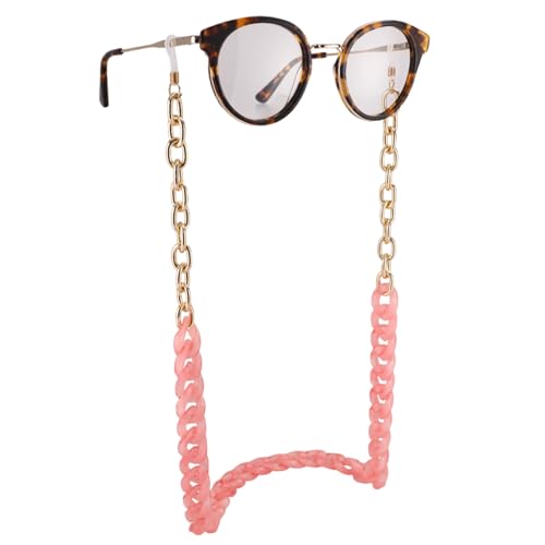 Image of Acrylic Glasses Chain for Women Men Reading Eyeglass Strap Sunglasses Holder Mask Lanyard Chain for Adults
