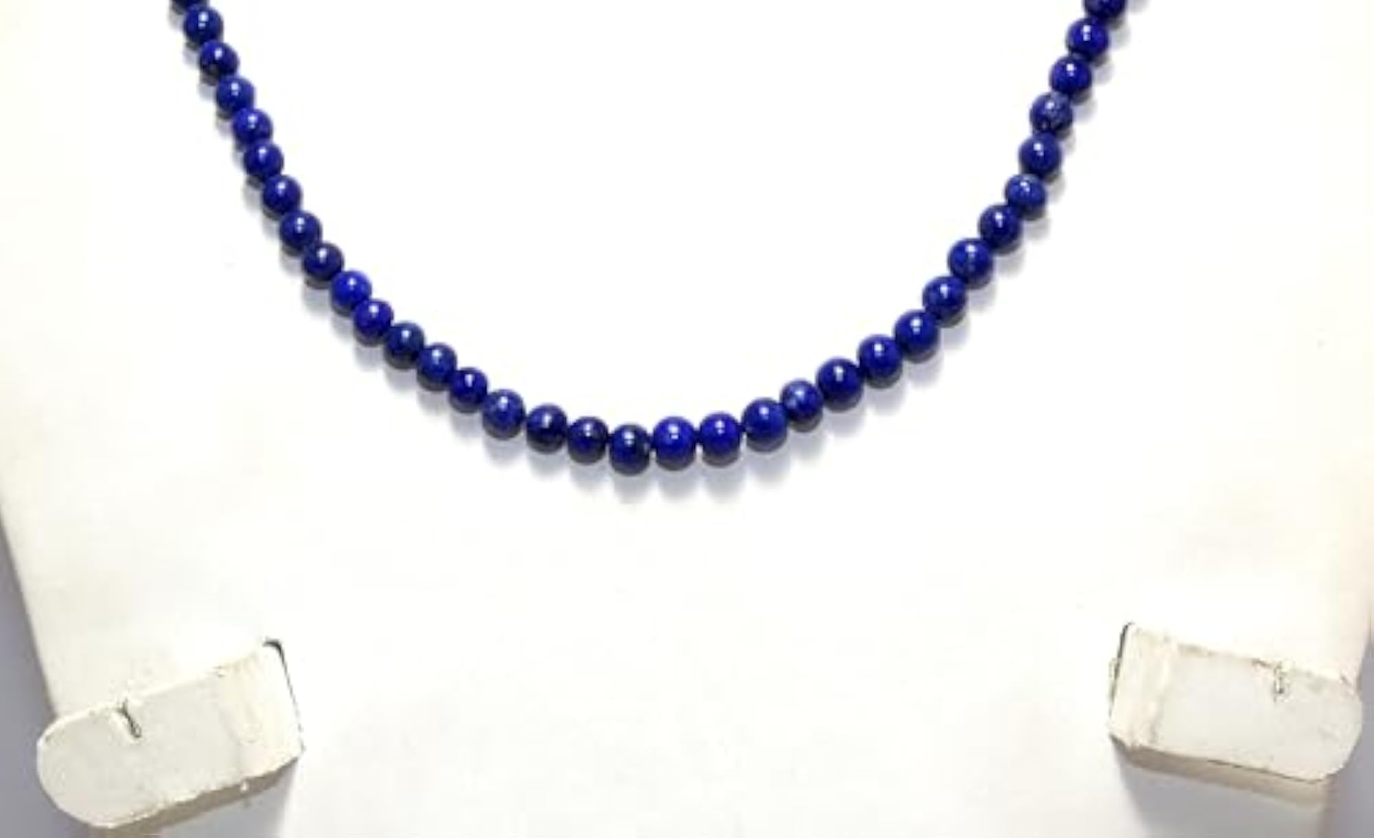 Women's Natural Lapis Lazuli Gemstone Beaded Necklace, Gift