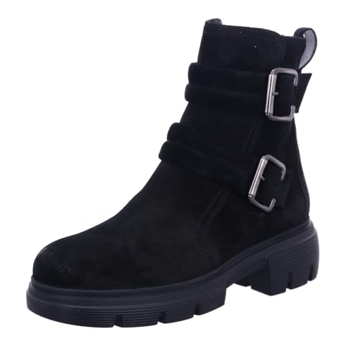 Paul Green 9035 noir en cuir véritable haut de gamme pour femme