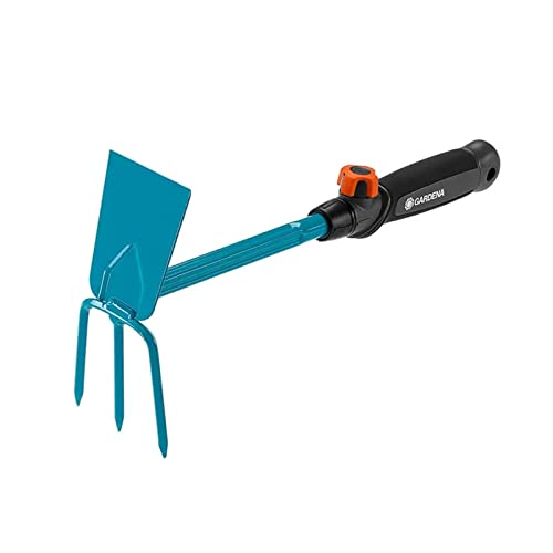 Gardening Rake Dual-purpose Gardening Three-tooth Rake Small Hoe Household Vegetable Planting And Digging Tools