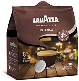 Lavazza Kaffee Pads - Intenso - 180 padów - opakowanie 10 sztuk (10 x 125 g)