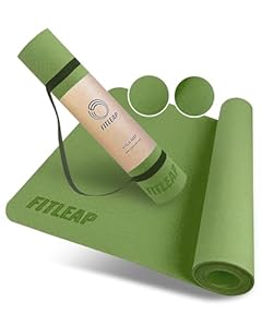 Fitleap Yoga-Matte Pro Grün 5mm TPE
