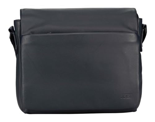 Sacoche ordinateur cuir JOST Tromsoe bleu pour vos trajets urbains et réunions