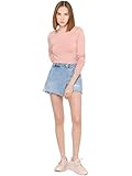 Einfarbiger Pullover ONLY NOS Damen ONLVENICE L/S O-Neck KNT Pullover, Rose Smoke, S