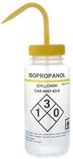 Heathrow Scientific 120252, Isopropanol Wide Mouth Wash Bottle (5 Packs of 6 pcs)