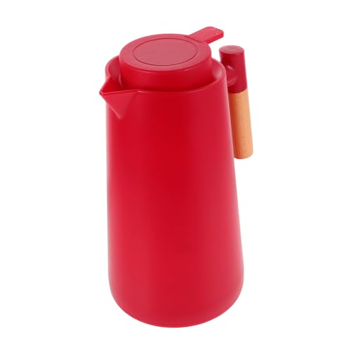 Cabilock 34Oz Thermal Drink Container Insulated Water Pitcher with Liner Elegant Nordic Design for Hot Liquid Milk and Beverages User Friendly Spout for Easy Pouring