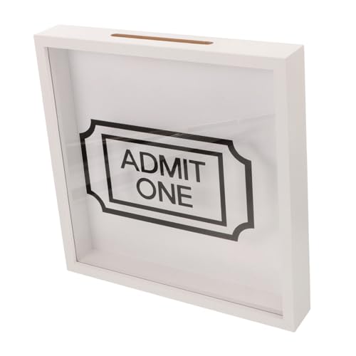 ABOOFAN Travel Storage Box Recipe Card Holder Container for Concert Keepsakes Travel Tickets Maps and Valuables Stylish and Functional Storage