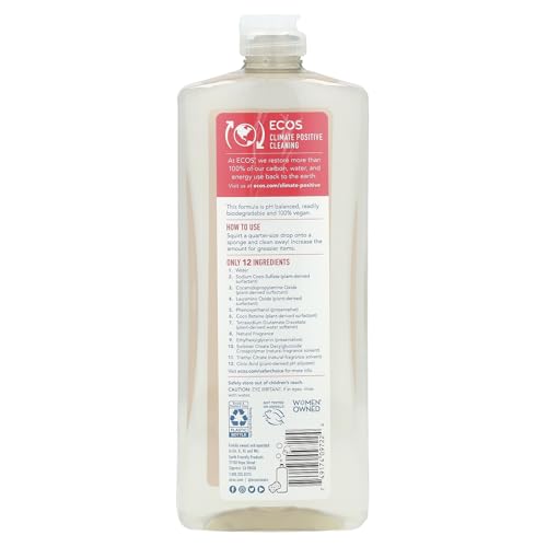 Image of Ecos, Dishmate Liquid Grapefruit, 25 Fl Oz