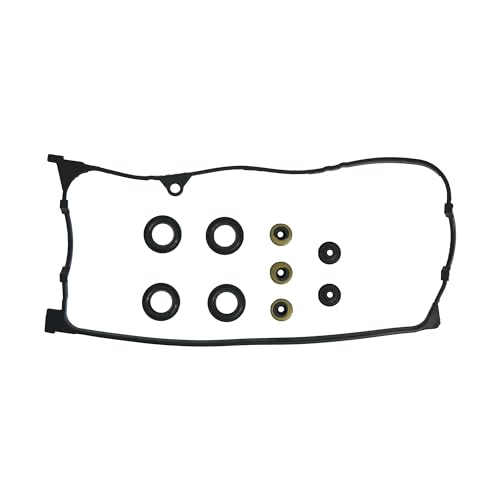Image of Valve Cover Gasket Set Replace 12341-PLC-000 12030-PLC-000 12030-PLC-010 VS50606R Compatible with Civic 2001-2005 Engine 1.7L L4 Valve Cover Gaskets