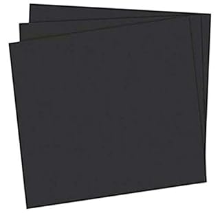 School Smart Railroad Board 22 x 28 Inches 4-Ply Black Pack of 25