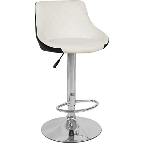 Kmmk Bar,Cafe,Restaurant Chair,Lifting And Rotating Breakfast Bar Stool, Bar Chair High Chair, Chrome Footrest Height Adjustable 58-78Cm, Kitchen Counter Bar,Purple #TOP4