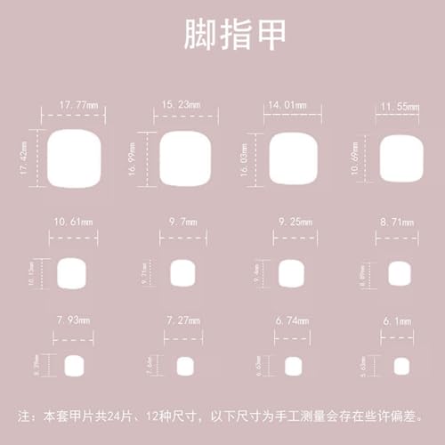 Image of 4th July Press on Toenails Independence Day Fake Toe Nails Red Blue Toenail Press on Nails with Star Design Short Square Glossy Full Cover Patriotic Stick on Toes for Women Manicure 24Pcs