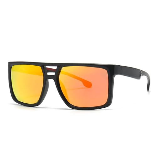 Lunettes de soleil carrées de la ligne Fashion avec monture colorée