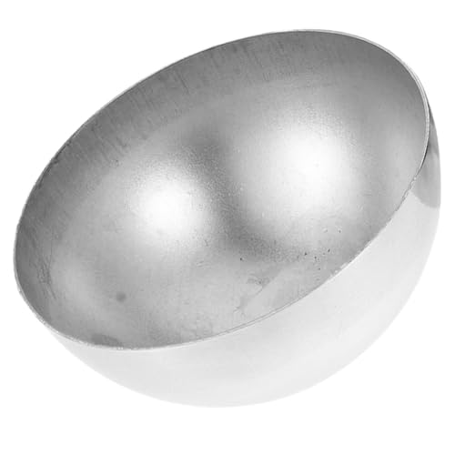 Ciieeo Boule Miroir Demi-Sphère Décorative en Acier Inoxydable 304 pour Jardin Extérieur et Espace de Contemplation 200 MM