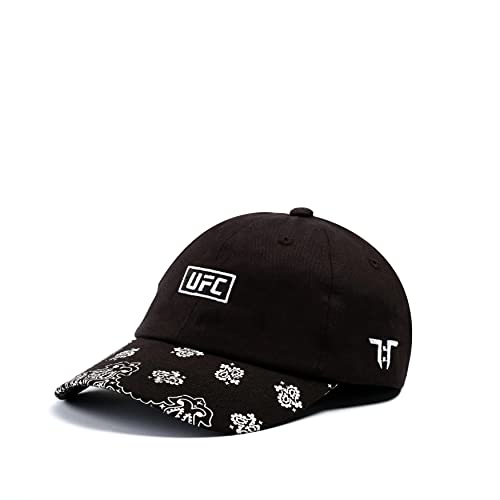 Tokyo Time Unisex Adult UFC Paisley Baseball Cap (One Size) (Black/White)