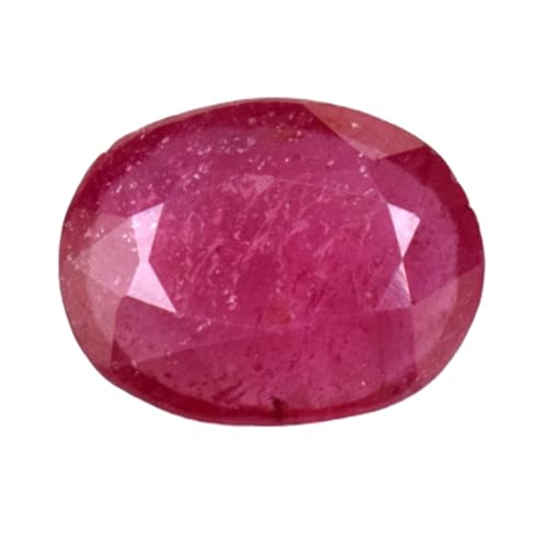 Pierre précieuse rubis naturel à facettes de 10,57 mm de qualité joaillerie