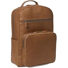 Johnston & Murphy Mens Rhodes Backpack, Tan Full Grain, One Size