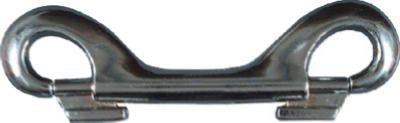 N222-695 4.56 in. Nickel Double Bolt Snap