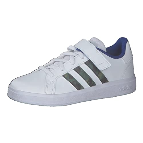 adidas Unisex Kinder Grand Court Lifestyle Court Elastic Lace and...
