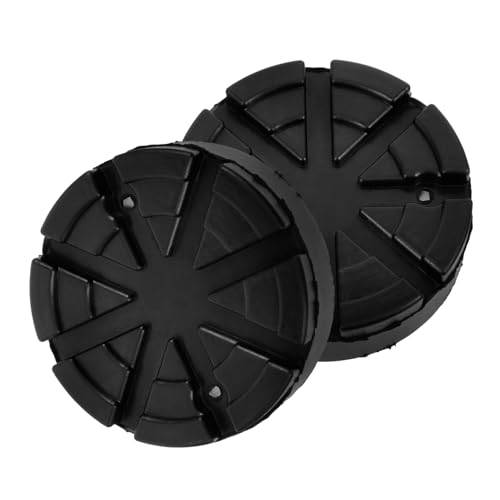 VINTORKY 2 Stück Wagenheber-auflagen Gummi-auflagen Für Wagenheber Design-zubehör Für Fahrzeughebebühnen