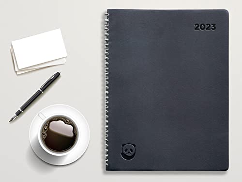 2023-Diary-by-Smart-Panda--A4-Week-to-View-Dated-Planner--Simple-Design-Inspires-Productivity--Softcover-Appointment-Book-30-Minute-Intervals--Annual-Calendar-November-2022-December-2023