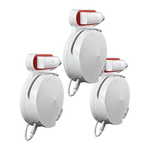 STANSTAR Wall Mount for TP-Link Deco M5 Whole Home Mesh WiFi System, Sturdy Wall Holder for Deco M5 Space Saving TP-Link Router Wall Holder Plug in Without Messy Wires or Screws(3Pack) Cover