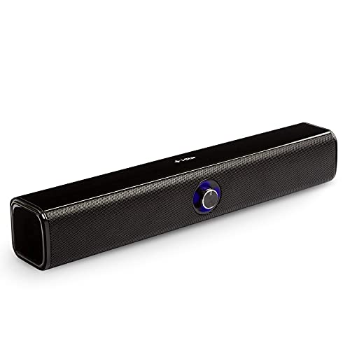 Altavoces Pc Sobremesa Barra de Sonido Altavoz PC Bluetooth, Altavoces PC Sobremesa Inalambrico con Conexión USB, True Wireless Pairing (TWS)...