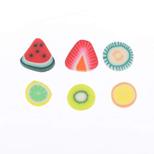 Lot de 5 boutons plats en résine 5 mm gris pour couture de précision - 6