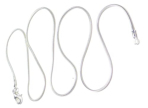 Collana in argento Sterling 925 lavorato a maglia