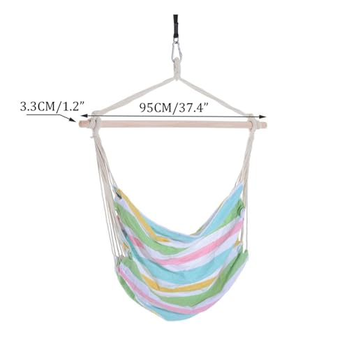 Cadeira de balanço ao ar livre jardim pátio pendurado corda cadeira de balanço assento varanda banco