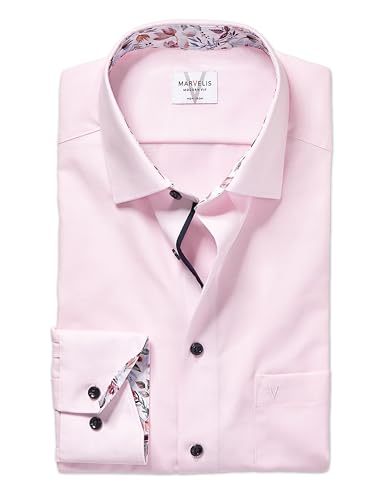 Chemise d'affaires homme Marvelis New Kent 720014 manches longues modern fit