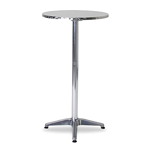 acamp Stehtisch klappbar Le Mans | Aluminium-Gestell wetterfest beschichtet...