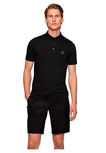 BOSS Herren Passenger 10242645 01 Polohemd, Black1, M EU