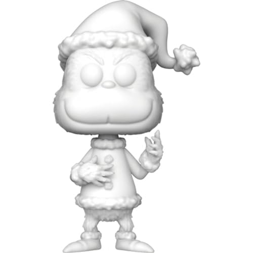 Funko Pop! Books: The Grinch - Grinch - (DIY) - Blanco - Dr. Seuss - Figura de Vinilo Coleccionable - Idea de Regalo- Mercancia Oficial - Juguetes para Niños y Adultos - Muñeco para Coleccionistas