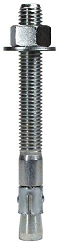 Simpson Wa75120 3/4x12 6 Thread Length Zinc Plated Steel Wedge-All Anchor,5PC