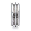 Ring Core Blank for Inlay Jewelry Making (8mm Double Groove Tungsten, 12) #2