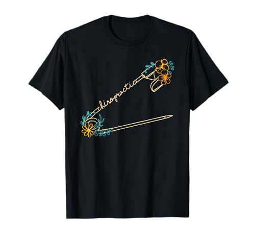 Chiropractor Spine Adjustment Safety Pin Cycle Chiropractic T-Shirt