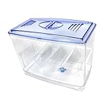 Bothyi Breeder Box Hatching Box Easy Installation Large Capacity Clear Incubations Box Fish Tank Hatchery for Shrimp Guppy Fish Betta