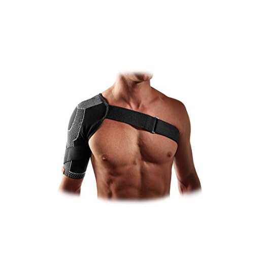 McDavid Shoulder Wrap 4 Way Elastic, Black, Large