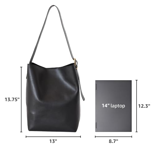 Image of Madewell Women's The Essential Bucket Tote in Suede