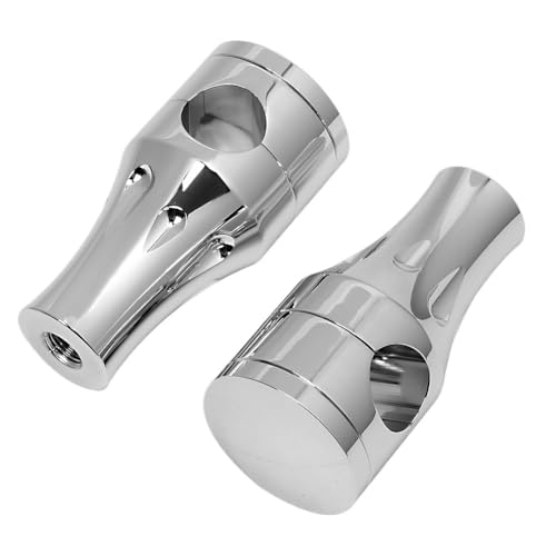 Adaptador de extensión de abrazadera para manillar de motocicleta bobber de 22 mm