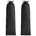 Wedhapy Climbing Stick Carrier Drawstring Bags 2Pcs 8x24 Inch Long Drawstring Pouch Waterproof Fast Drying Scratch-Resistant Nylon Storage Bag for Tent Pole
