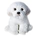 Bichon Frise Cachorro De Peluche De Perro Maltés Juguete De Peluche Lindo Simulación Mascotas Muñecas Mullidas Para Bebés Regalos De Cumpleaños Para Niños