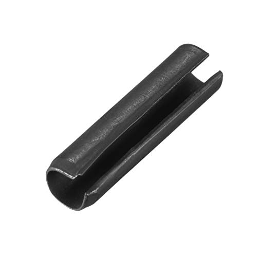 sourcing map 30Stk Passstift Kohlenstoffstahl Split Feder Rolle Bodenträger Pin 3,3mmx12mm