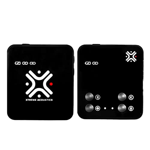 Image of Xtreme Acoustics XAWLGK1 2.4GHz Wireless Mic Single Channel with 3 Level Noise Cancellation, Direct Music Bluetooth Streaming forMobile Video Recording, Youtubers Live Streaming, Karaoke Singing