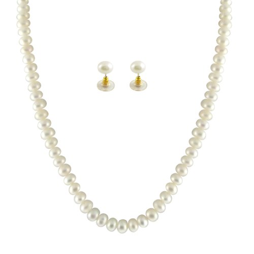 Jpearls Fresh Water Pearl Set